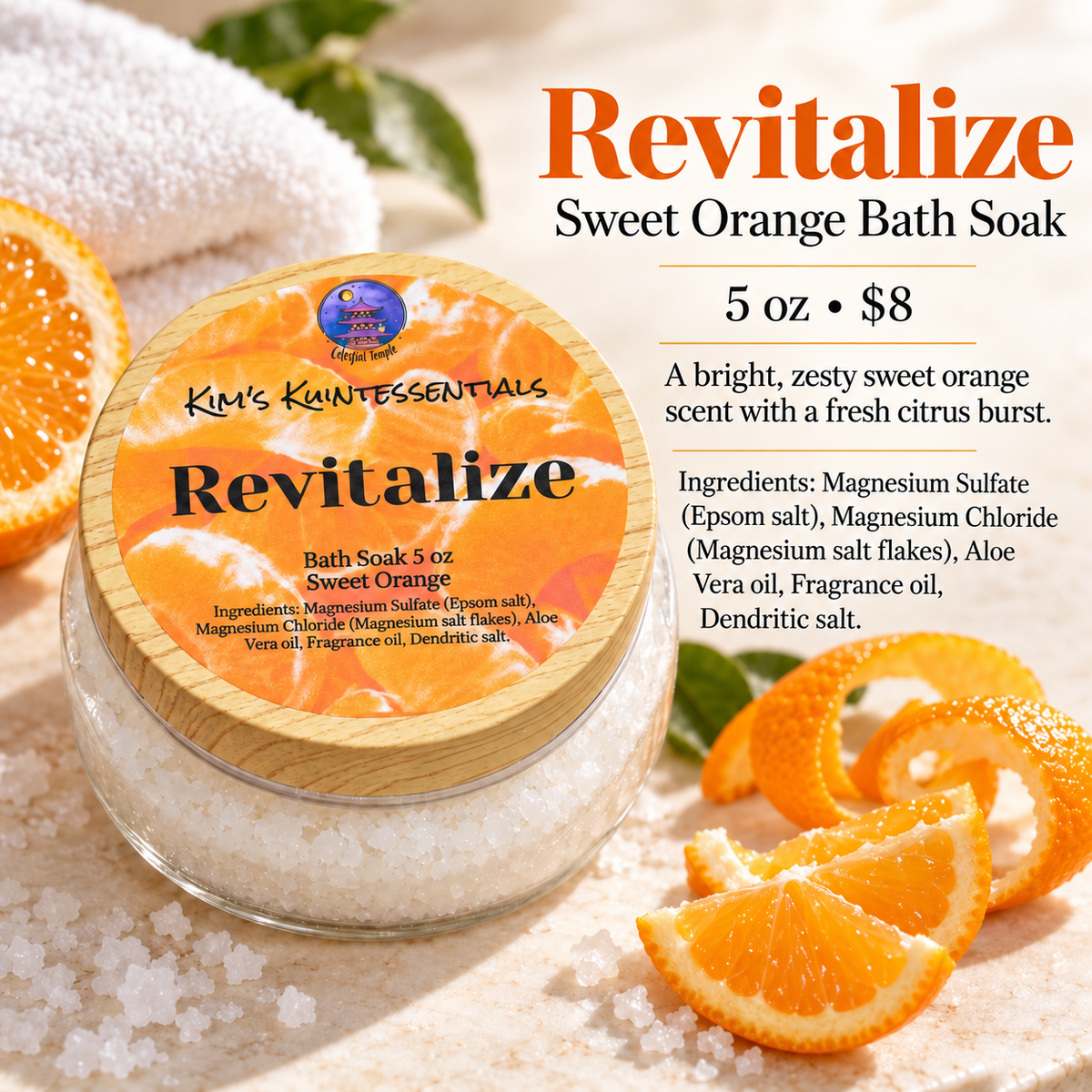 Revitalize - Bath Soak - 5 oz