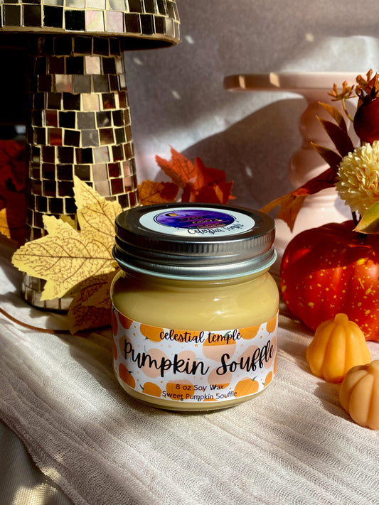 Pumpkin Soufflé Candle
