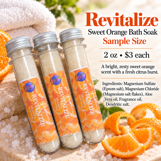 Revitalize - Bath Soak Sample - 2 oz
