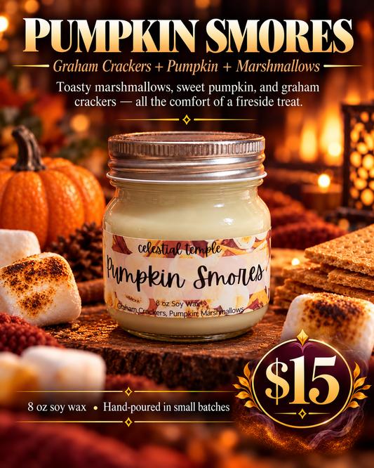 Pumpkin Smores | 8 oz Soy Candle