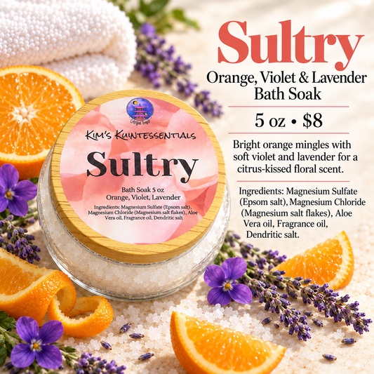 Sultry - Bath Soak - 5 oz