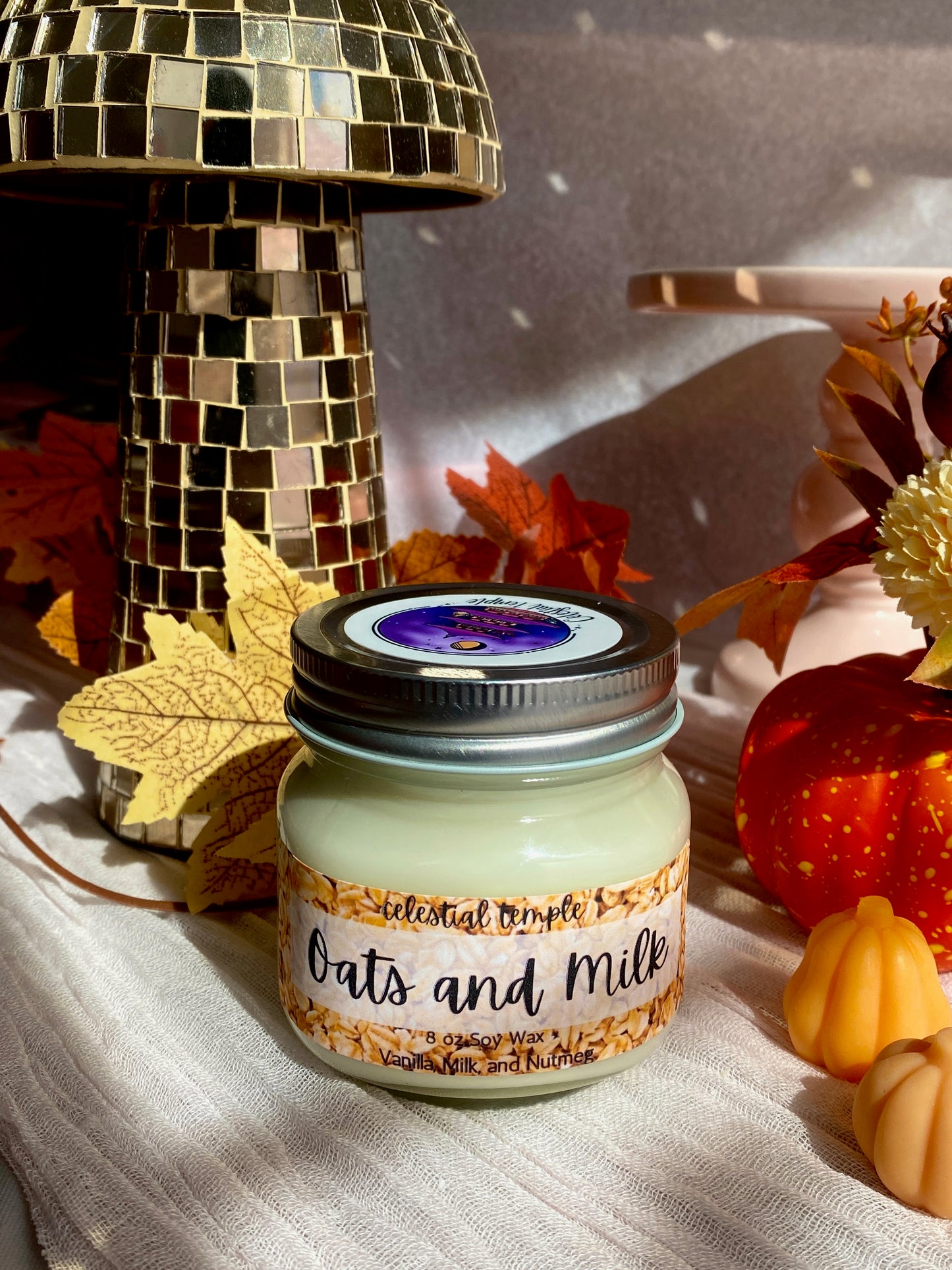 Oats and Milk Candle